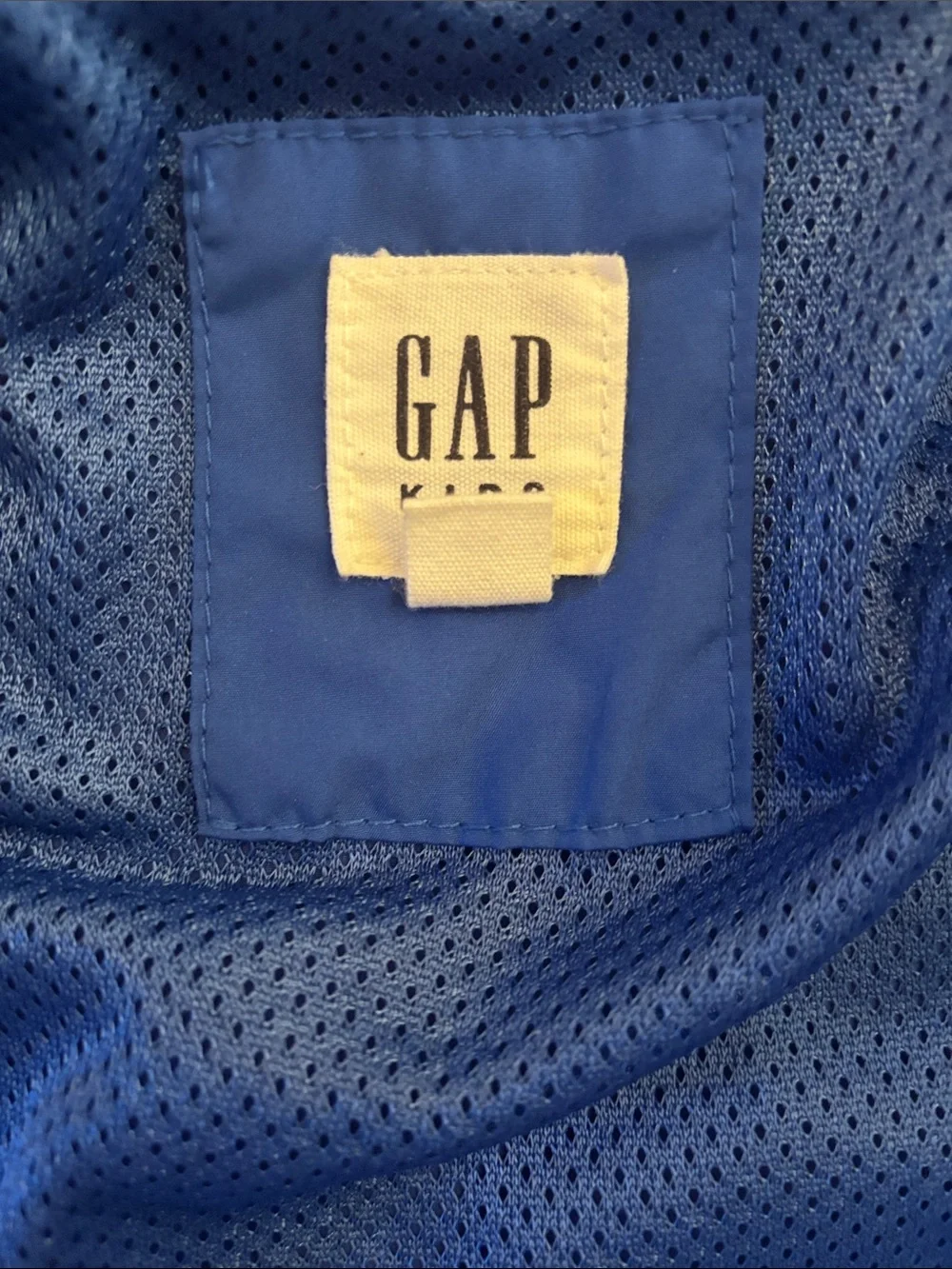 GAP Lightweight Hooded Windbreaker Jacket – Boy's XL – Blue
